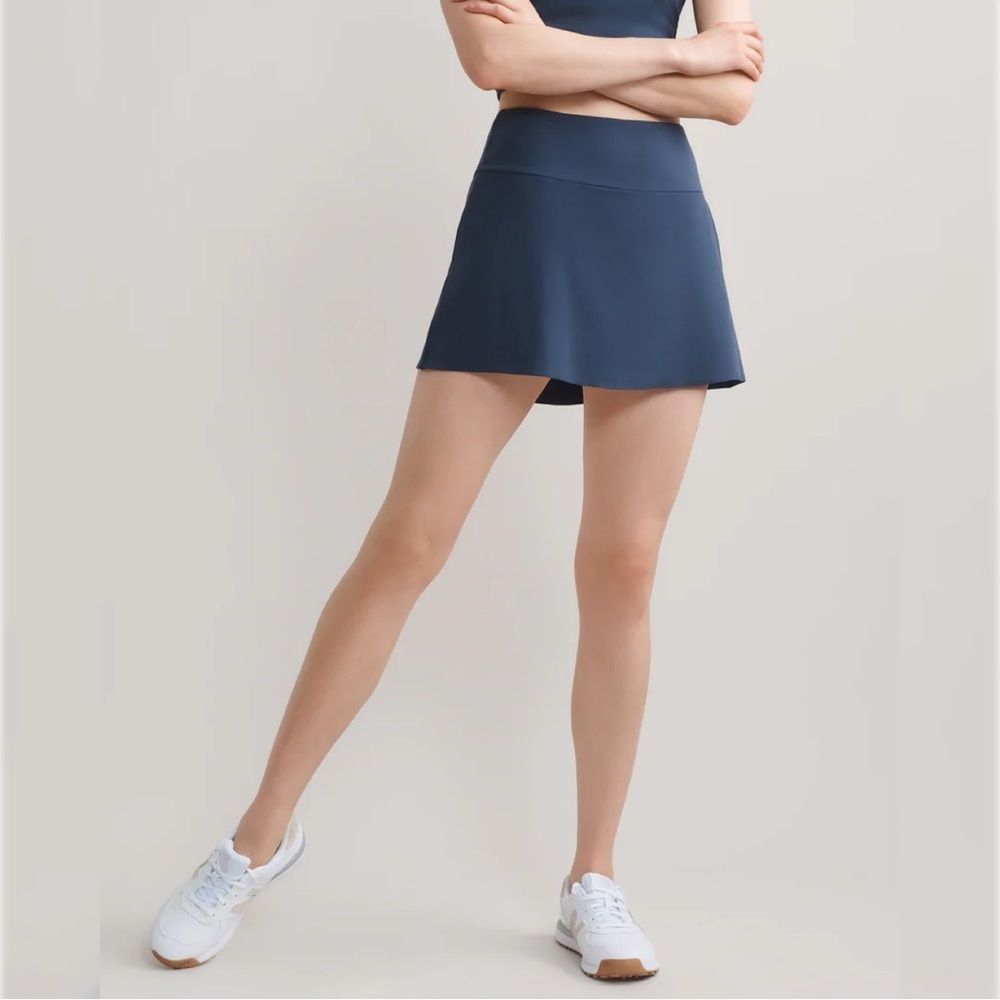 Rhone Course to Court Skirt Skort Large Blue Golf Tennis Pickleball Performance - Picture 2 of 11